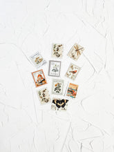 Load image into Gallery viewer, Set of 10 Vintage Stamps
