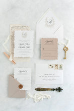 Load image into Gallery viewer, "Oyster" Hand Painted Styling Mat for Photographers 24x36