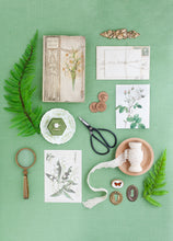 Load image into Gallery viewer, Spring Meadow | Linen Styling Mat- Rollable and Double Sided Flat Lay Styling Mat for Photographers