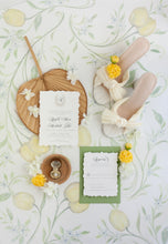 Load image into Gallery viewer, "Lemon Drop" Hand Painted Styling Mat for Photographers 24x36