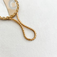 Load image into Gallery viewer, Small Vintage Limoges Gold Hand Mirror