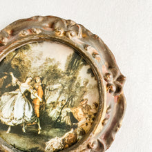 Load image into Gallery viewer, Small Round Framed Victorian Portrait | Flat Lay Wedding Prop