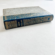 Load image into Gallery viewer, Floral + Navy Antique Book