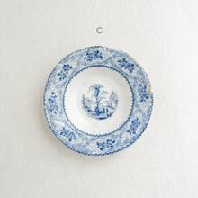 Load image into Gallery viewer, Vintage Blue Trinket Dishes