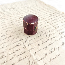 Load image into Gallery viewer, Antique Octagon Ring Box | Vintage Engagement Ring Box | Romantic Proposal Keepsake