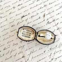 Load image into Gallery viewer, Antique Oval Ring Box | Romantic Proposal Keepsake