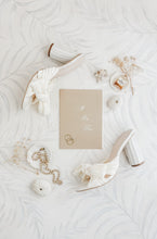 Load image into Gallery viewer, "Palm Tree Island" Hand Painted Styling Mat for Photographers 24x36