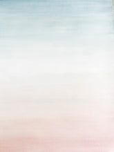 Load image into Gallery viewer, 1/1 "Ombre Sunset" Hand Painted Styling Mat for Photographers 24x36