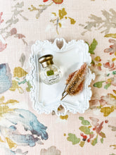 Load image into Gallery viewer, White Vintage Style Tray or Ring Dish for Wedding Photography Prop Flat Lay and Invitation Styling