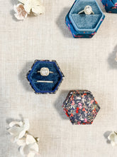Load image into Gallery viewer, Floral Ring Box for Weddings Photography Props or Flat Lay Styling