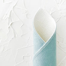 Load image into Gallery viewer, French Blue Suede | Rollable Double Sided Flat Lay Styling Mat for Photographer