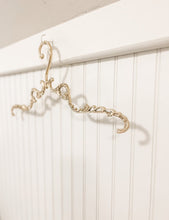 Load image into Gallery viewer, Vintage Gold Wedding Dress Hanger
