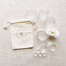 Load image into Gallery viewer, Set of 12 Round Floral Risers For Flat Lays