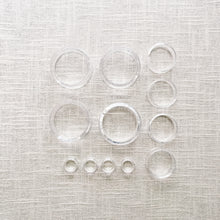 Load image into Gallery viewer, Set of 12 Round Floral Risers For Flat Lays