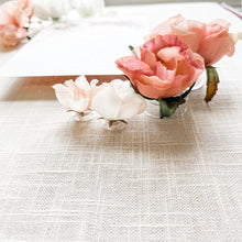 Load image into Gallery viewer, Set of 12 Round Floral Risers For Flat Lays