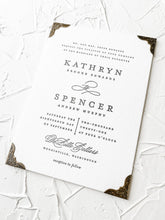 Load image into Gallery viewer, Set of 4 Antique Bronze Page Corner Protectors