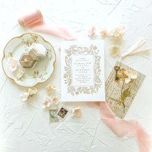 Load image into Gallery viewer, Single Velvet Ring Box for Weddings Photography Props or Flat Lay Styling