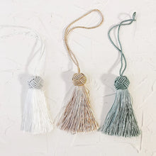 Load image into Gallery viewer, Large Vintage Tassel for Keys, Clocks, Curtains and Home Decor