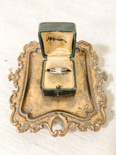 Load image into Gallery viewer, Gold Vintage Style Tray or Ring Dish for Wedding Photography Prop Flat Lay and Invitation Styling