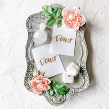 Load image into Gallery viewer, Vintage Grey Metal Decorative Tray for Photography Flat Lays