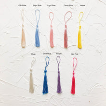 Load image into Gallery viewer, Set of 4 Vintage Skeleton Keys with Tassels for Home Decor, Styling, Photography Props or Flat Lays