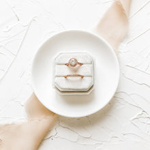 Load image into Gallery viewer, Set of 2 White Nesting Ceramic Dishes for Photography Flat Lays and Props