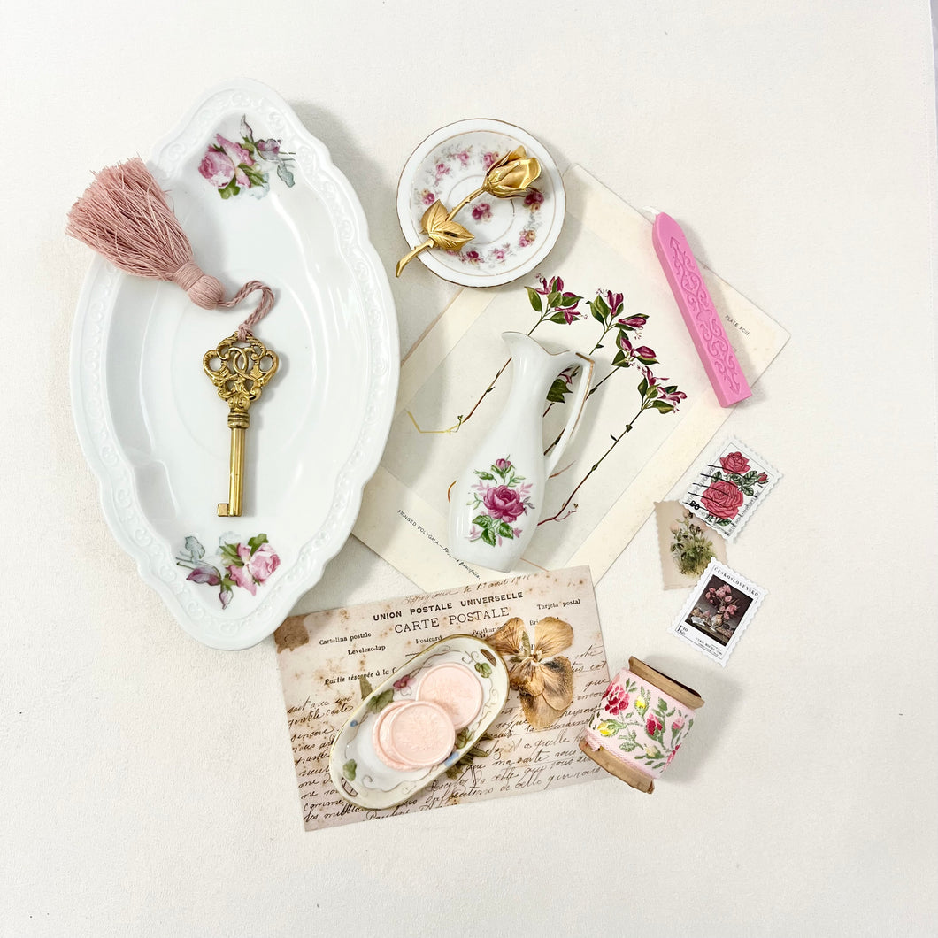 Vintage Rose Themed Styling Kit