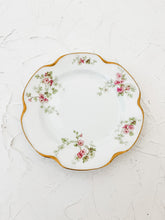 Load image into Gallery viewer, Vintage Floral Dessert Plate
