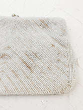 Load image into Gallery viewer, Vintage Chevron Beaded Clutch
