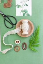 Load image into Gallery viewer, Spring Meadow | Linen Styling Mat- Rollable and Double Sided Flat Lay Styling Mat for Photographers
