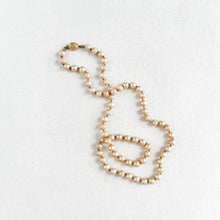 Load image into Gallery viewer, Antique Champagne Pearl Necklace
