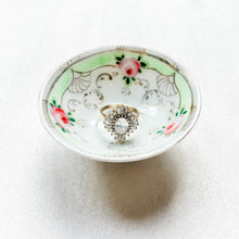 Load image into Gallery viewer, Vintage Hand-Painted Ring Dish 3&quot;
