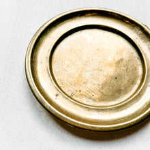 Load image into Gallery viewer, Vintage Brass Ring Dish 4&quot;
