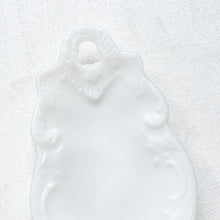 Load image into Gallery viewer, Ornate Milk Glass Tray
