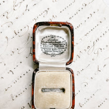 Load image into Gallery viewer, Antique Ring Box from London
