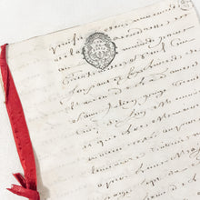 Load image into Gallery viewer, Antique French Calligraphy Document
