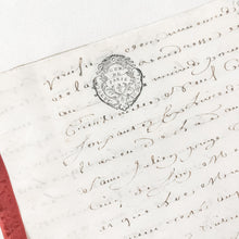 Load image into Gallery viewer, Antique French Calligraphy Document
