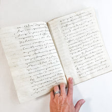 Load image into Gallery viewer, Antique French Calligraphy Document

