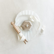 Load image into Gallery viewer, Vintage Milk Glass Shell Ring Dish
