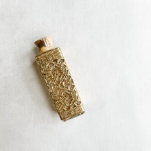 Load image into Gallery viewer, Gold Filigree Perfume Bottle
