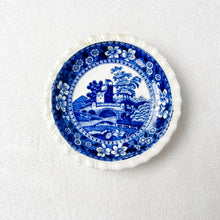 Load image into Gallery viewer, Blue English Trinket Dish
