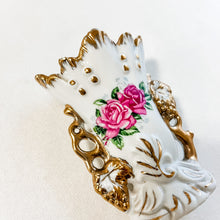 Load image into Gallery viewer, Vintage Hand Painted Floral Vase
