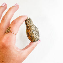 Load image into Gallery viewer, Small Brass Pineapple Paperweight
