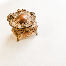 Load image into Gallery viewer, Gold Antique Jewelry Casket
