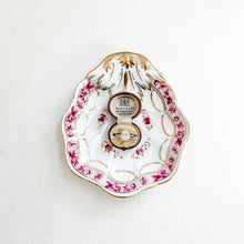 Load image into Gallery viewer, Vintage Hand Painted Floral and Gold Dish
