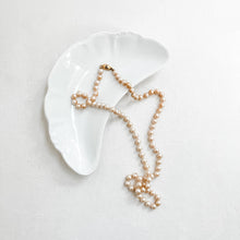 Load image into Gallery viewer, Vintage Champagne Pearl Necklace
