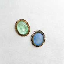 Load image into Gallery viewer, Assorted Glass Cameo Brooches
