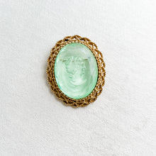 Load image into Gallery viewer, Assorted Glass Cameo Brooches
