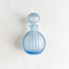 Load image into Gallery viewer, Blue Glass Perfume Bottle
