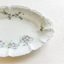 Load image into Gallery viewer, Vintage Painted Floral Dish

